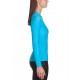triko UV 300 slim fit bílé