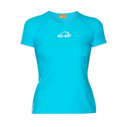 Triko UV 300 loose-fit krátký rukáv tyrkysové