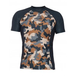triko UV 300 slim fit bílé
