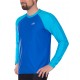 triko UV 300 slim fit bílé