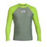 triko UV 300 slim fit bílé