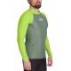 triko UV 300 slim fit bílé