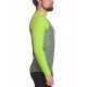 triko UV 300 slim fit bílé
