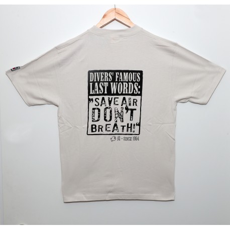 Triko IQ T-shirt "DIVERS FAMOUS:  DON´T BREATH"