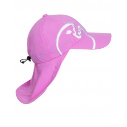 Čepice dětská UV 200 s ochranou krku 50-55 cm Pink