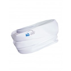 Tunel, šátek IQ UV 300 ochrana bílá