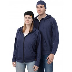 Unisex bunda s kapucí a UV FREE