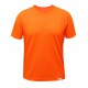 Triko UV OUTDOOR  V-neck krátký rukáv, oranžové