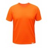 Triko UV OUTDOOR  V-neck krátký rukáv, oranžové