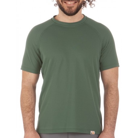 Triko UV OUTDOOR Round Neck krátký rukáv, zelené