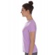 Triko UV 300 loose-fit  krátký rukáv, fialové