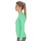 triko UV AQUA Shirt Slim Fit longsleeve Women green iQ