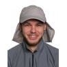 Čepice UV Cap+Neck s ochranou krku šedá Recycled