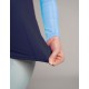 Triko iQ UV Aqua slim fit 2C, dlouhý rukáv, dvoubarevné modré 666130.3254