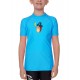 Dětské tričko Kids UV krátký rukáv světle modré 735360.2420 turquoise