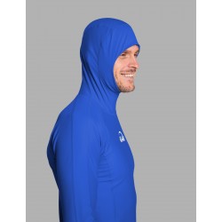 Triko s kapucou UV 630122.2445 modré Hoody