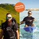 Triko AQUA iQ UV T-Shirt Watersport Loose Fit 1994 Black