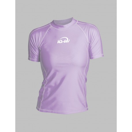 triko UV Women's UV shirt slim fit swimming and snorkelling 665122.2538 PURPLE
