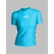 triko dámské tyrkysové UV 50+ slim fit 665122.22518