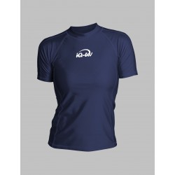 Triko UV AQUA slim-fit  krátký rukáv, tmavě modré NAVY