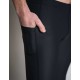 UV legíny pánské černé s kapsou 644100.2800 Men's UV leggings with mobile phone pocket Swimming