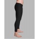 UV legíny pánské černé s kapsou 644100.2800 Men's UV leggings with mobile phone pocket Swimming