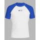 triko UV Shirt Slim Fit Men Swimming and Snorkelling 645130.3441 blue_white