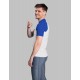 triko UV Shirt Slim Fit Men Swimming and Snorkelling 645130.3441 blue_white
